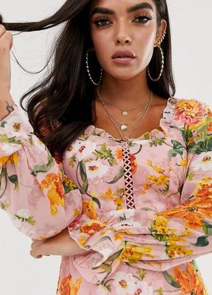 Изысканное и нежное платье missguided.3 фото