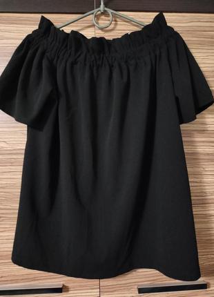 Топ на плече boohoo