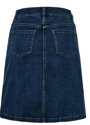 Фирменная джинсовая юбка от тсм tchibo. германия.оригинал.4 фото