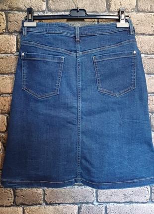 Фирменная джинсовая юбка от тсм tchibo. германия.оригинал.6 фото