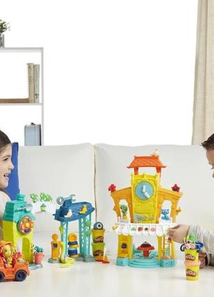 Play-doh town 3-in-1 town center центр міста від hasbro8 фото