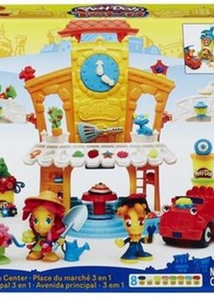 Play-doh town 3-in-1 town center центр міста від hasbro2 фото