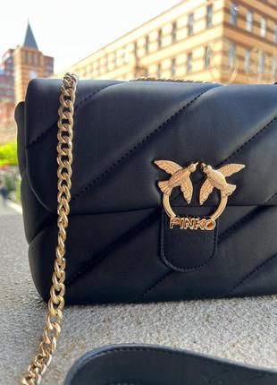 Сумочка pinko puff black3 фото