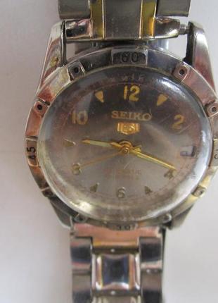 Часы мужские наручные "seiko" на ходу. механика3 фото