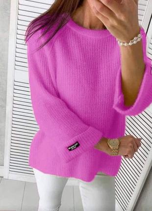 Жіночий светр машинного в'язання — чудова якість розміри норми та батал4 фото