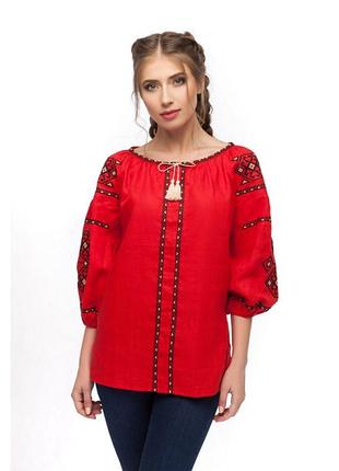 Вышиванка свитозара на натуральном льне