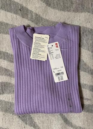 Гольф футболка водолазка из шерсти uniqlo8 фото