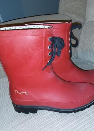 Резиновые сапоги duffy (usa) размер 37 (23,7 см)
