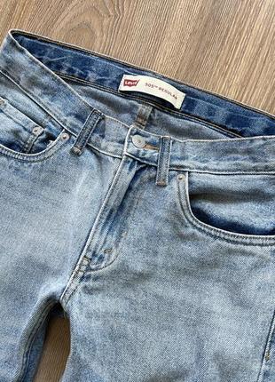 Мужские джинсы варёнки levis 505 regular4 фото