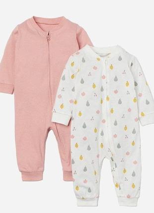 Мужчины (ромперы) h&m на молнии 18-24мис, 92см