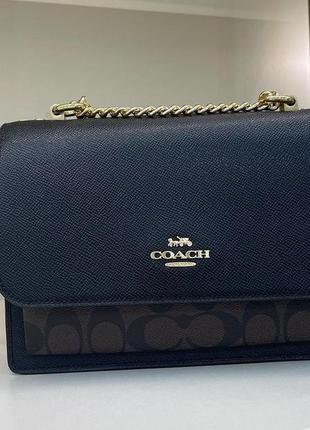 Сумка coach kler параметри 22*16*7см оригінал5 фото