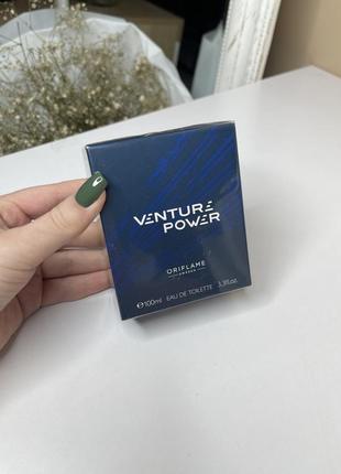 Туалетна вода venture power oriflame