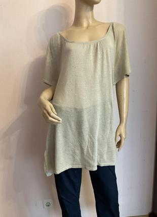 Натуральна легка блузка/xl- xxl/ brend laura ashley