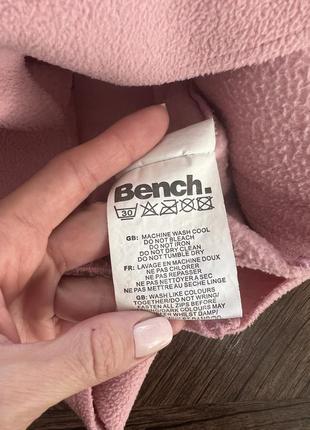 Флисовая кофта bench мягкая, пушистая, теплющая