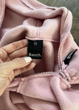 Флисовая кофта bench мягкая, пушистая, теплющая