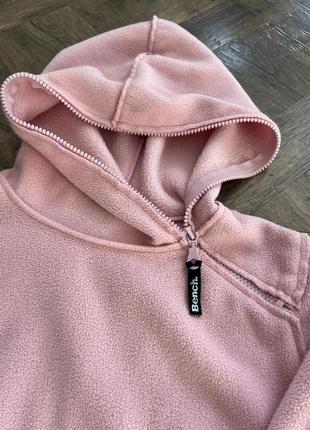 Флисовая кофта bench мягкая, пушистая, теплющая