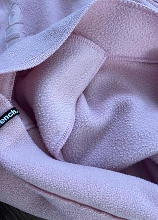 Флисовая кофта bench мягкая, пушистая, теплющая