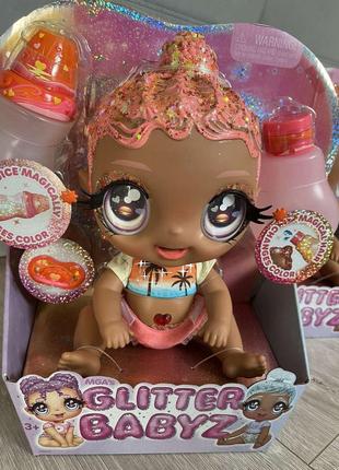 Блискучий набір ляльок mga babyz solana - solana (577294) mga entertainment silver