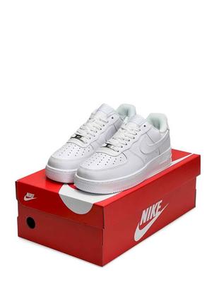 Жіночі кросівки nike air force 1 winter all white#найк