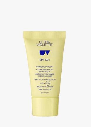 Ultra violette supreme screen hydrating facial skinscreen сонцезахисний крем для обличчя