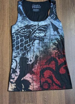 Майка game of thrones ігра престолів принт дракон оригінал