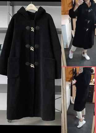 Женское меховое пальто с капюшоном и большими карманами из овечьей шерсти ,imxinny, p.s-m