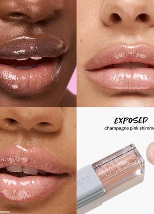 Kosas wet lip oil plumping treatment gloss блеск масло для губ плампер в оттенке exposed4 фото