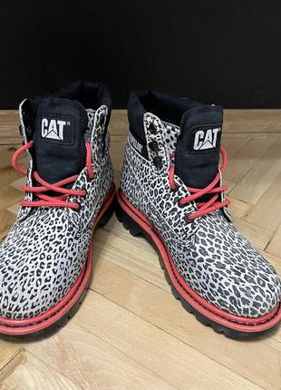 Черевики caterpillar colorado leopard print