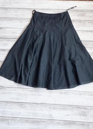 Шелковая брендовая юбка трансформер в складку сложного кроя3 фото