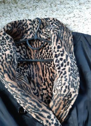 Актуальная двухсторонняя винтажная куртка с анималистическим принтом ,express clothing,  p. 42-4410 фото
