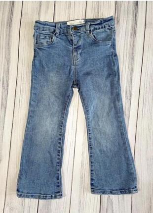 Детские джинсы клеш zara