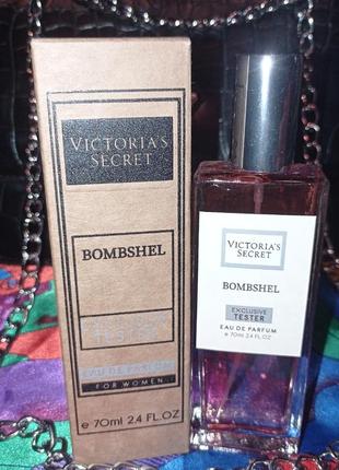 Женский тестер victoria's secret bombshell 70 мл парфюма духи женские1 фото