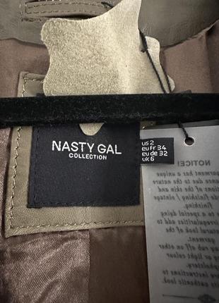 Nasty gal платье натуральная кожа5 фото