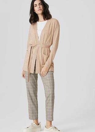 C&a кардиган бежевый меринос шерсть2 фото