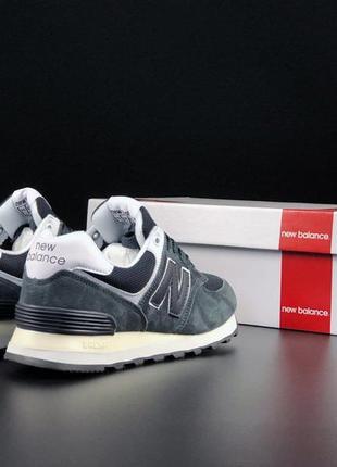 Кроссовки, new balance 574, 36-46 размер, унисекс, замша, різні кольори