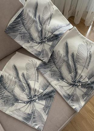 Наволочки на подушечки стильні 3 шт 39*39см