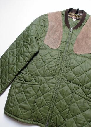 Винтажная стёганка/куртка barbour vintage 90s made in england, hunting jacket3 фото