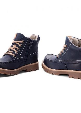 Кожаные ботинки clarks comet moon navy 5