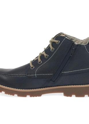 Кожаные ботинки clarks comet moon navy 6