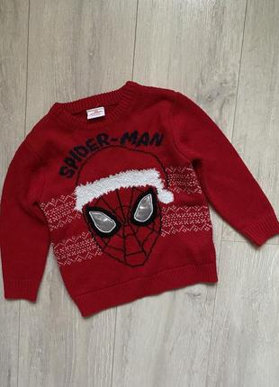 Светр світер людина павук чоловік паук spiderman marvel