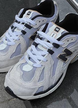 Женские кроссовки new balance 1906r white/gold/black