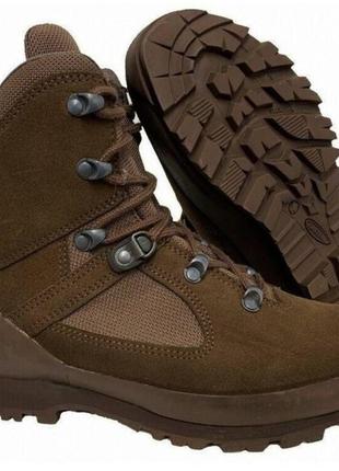 Берцы тактические военные haix boots desert combat hight liability brown eu41927 us8