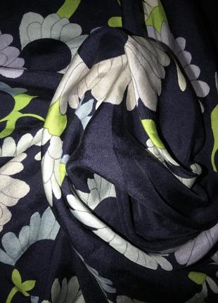 Christian dior шелковый винтажный платок!2 фото