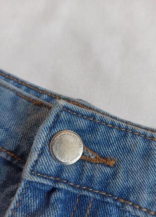 Базовая джинсовая мини юбка2 фото