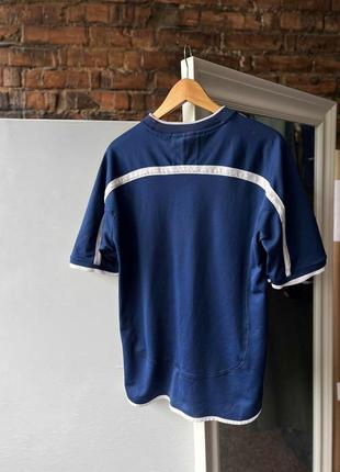 Umbro training vintage men’s blue short sleeve sport t-shirt винтажная, спортивная футболка6 фото