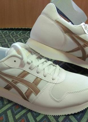 Кросівки asics tiger curreo ll. білі кросівки1 фото