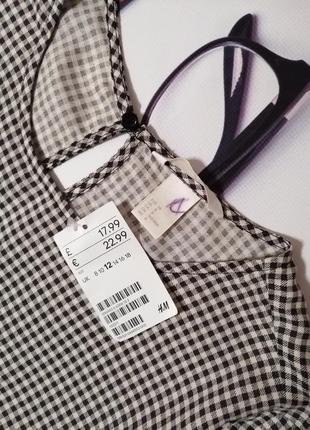 Брендовое платье h&m, 100% вискоза, размер 8/38, новое с этикеткой4 фото