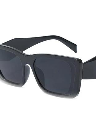 Спортивные очки цвет трендовые женские мужские квадратные стильные  y2k prada versace yvl2 фото