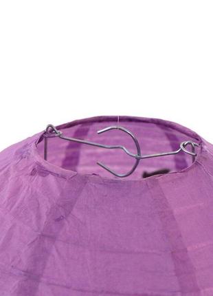 Декор подвесной (20см) фиолетовый с летучей мышью4 фото