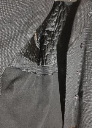Richmond брендове двобортне утеплене вовняне пальто4 фото